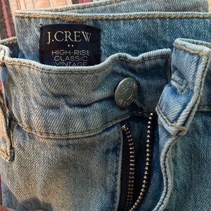 New and never worn 2022 JCrew High-rise classic vintage jeans